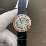 Copy Cartier Ballon Blanc de Sapphire watches 30mm Rose Gold Diamonds_th.jpg
